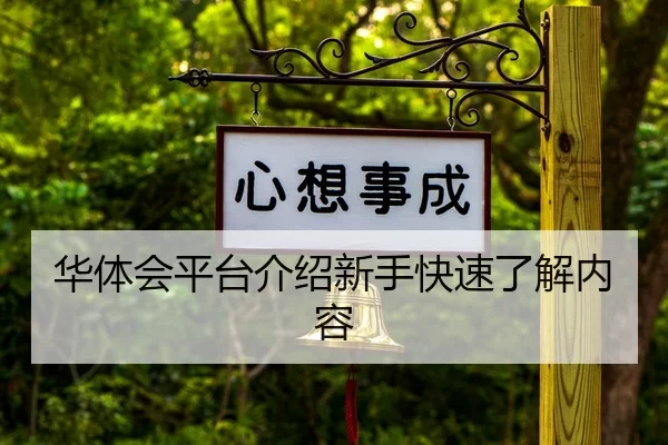 华体会平台介绍新手快速了解内容