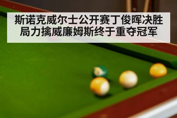 snooker match table
